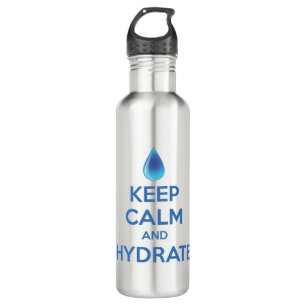Behalt von Ruhe und Hydrat Trinkflasche