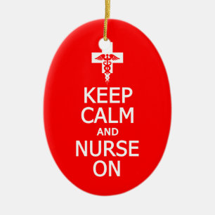 Behalt von Ruhe und Krankenpflege auf Ornamenten,  Keramik Ornament