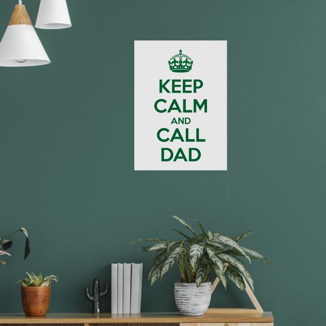 Behalt von Ruhe und Vater Poster (Wohnzimmer 1)
