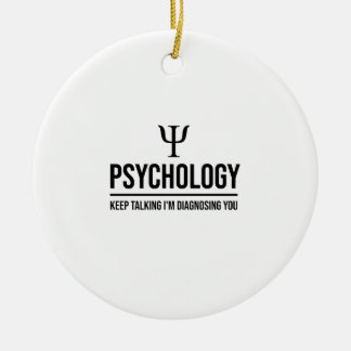 behalt zu reden Ich diagnostiziere dich Keramik Ornament