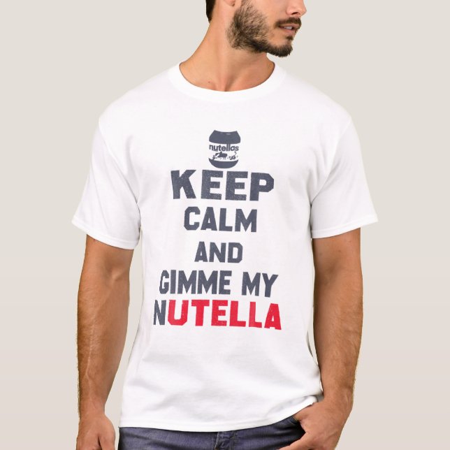 Behalte Beruhigungen und T-Shirt erhält meine Nute (Vorderseite)