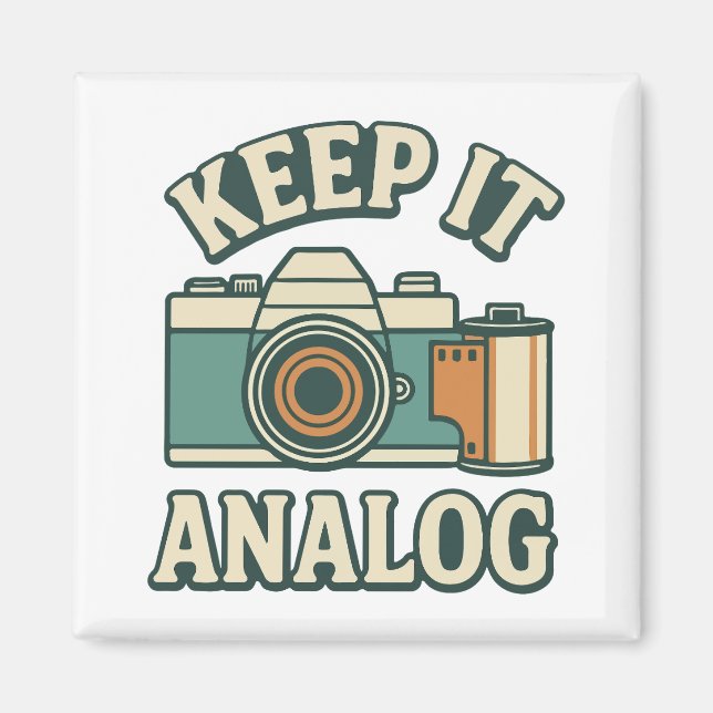 Behalte es analog magnet (Vorne)