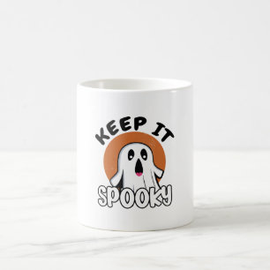 Behalte es gruselig kaffeetasse