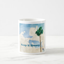 Behalte es luftig kaffeetasse