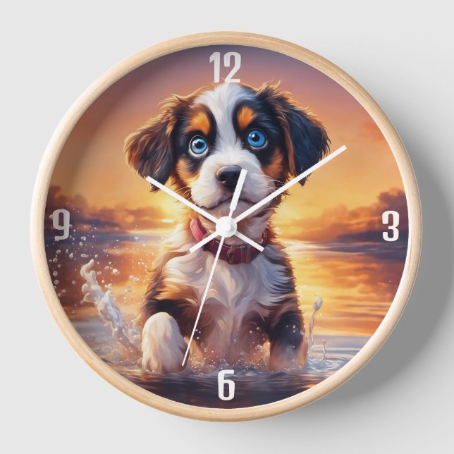 Behalte oder erstelle deine eigene :-) große Uhr (Vorderseite)