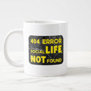 Behalte oder gestalte deine eigene -Tasse riesige Jumbo-Tasse