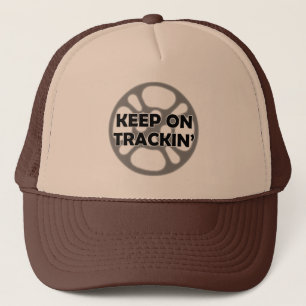 "Behalten auf Trackin" VFX-Filmerhut Truckerkappe
