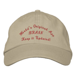 BEHALTEN - BESTICKTE BASEBALLKAPPE