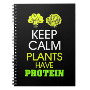 Behalten Calm-Pflanze haben Protein Notizblock