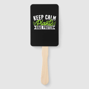 Behalten Calm-Pflanze Protein haben Fächer