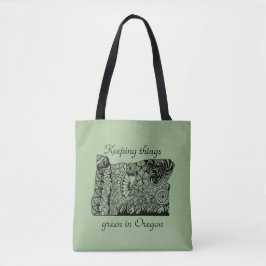 Behalten des Sachegrüns in der Tasche