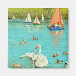 Behalten eines wachsamen Auges 2013 Magnet