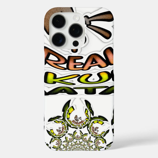 Behalten: Kaleidoskop Art Print/Graphic iPhone 16 Pro Hülle (Rückseite)