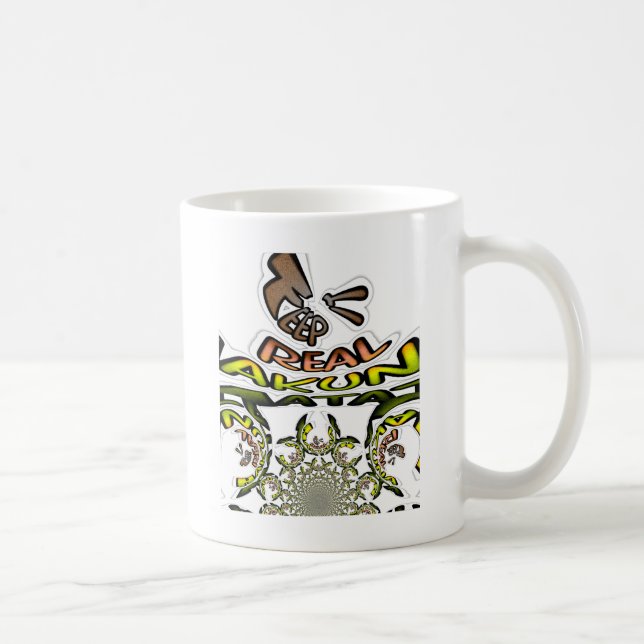 Behalten: Kaleidoskop Art Print/Graphic Kaffeetasse (Rechts)