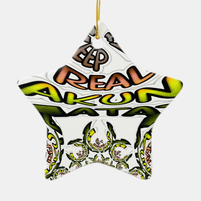 Behalten: Kaleidoskop Art Print/Graphic Keramikornament (Vorne)