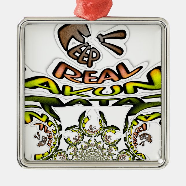 Behalten: Kaleidoskop Art Print/Graphic Ornament Aus Metall (Vorne)