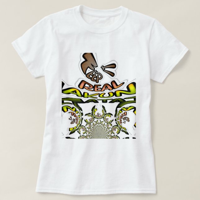 Behalten: Kaleidoskop Art Print/Graphic T-Shirt (Design vorne)