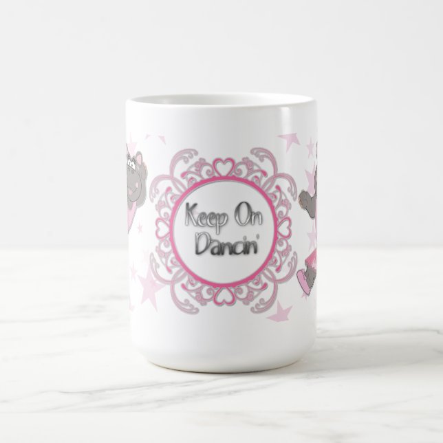 Behalten Sie auf Dancin Tasse (Mittel)