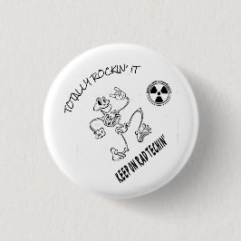 Behalten Sie auf krassem Techin Button