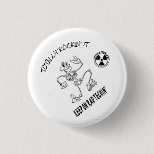 Behalten Sie auf krassem Techin Button