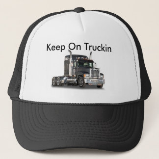 Behalten Sie auf Truckin Truckerkappe