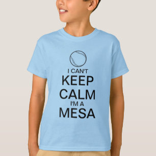Behalten Sie Baseball-T - Shirt der Ruhe- 