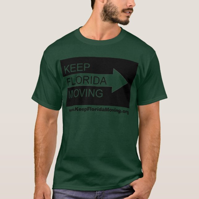 Behalten Sie beweglichen T - Shirt Floridas in (Vorderseite)