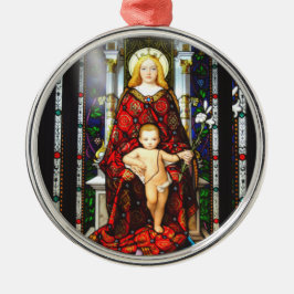 Behalten Sie Christus im Weihnachten Jesus und Ornament Aus Metall