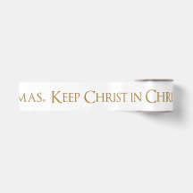Behalten Sie Christus in Christmas® 3" weit Band