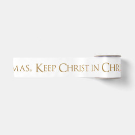 Behalten Sie Christus in Christmas® 3" weit Band Satinband