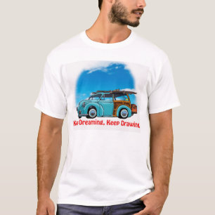 Behalten Sie das Träumen, behalten Sie das T-Shirt