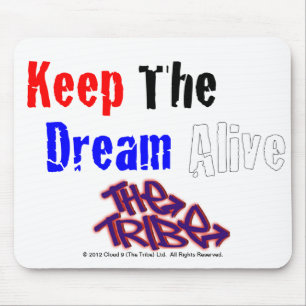 Behalten Sie das Traumlebendige der Stamm Mousepad