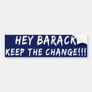 Behalten Sie den Änderung AntiBarack Autoaufklebe Autoaufkleber