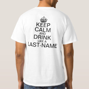 Behalten Sie der ruhiger und T-Shirt