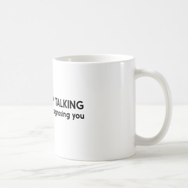 Behalten Sie die Unterhaltung Kaffeetasse (Rechts)