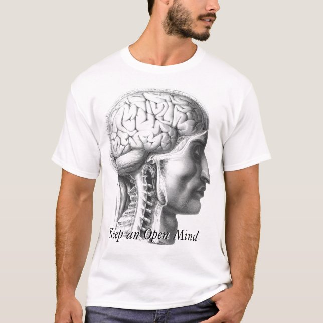 Behalten Sie einen offenen Verstand T-Shirt (Vorderseite)