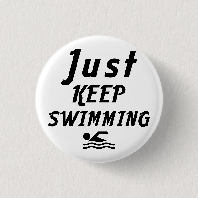 behalten Sie einfach Schwimmen Button (Vorderseite)