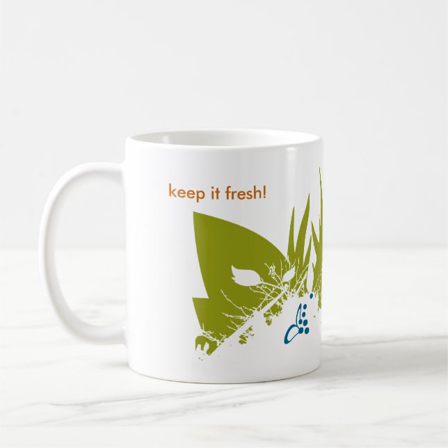 behalten Sie es frische große Tasse (Links)