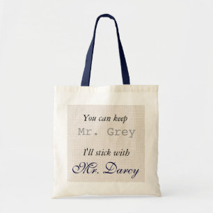 Behalten Sie Herrn Grey I haftet mit Herrn Darcy Tragetasche
