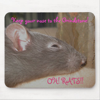 Behalten Sie Ihre Nase zur Mousepad