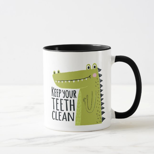 Behalten Sie Ihre Zähne sauber Tasse (Rechts)
