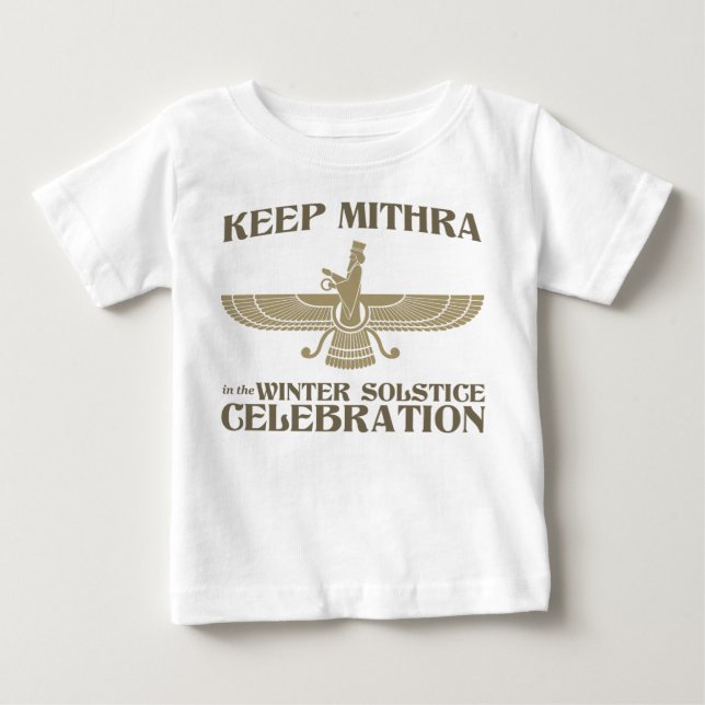 Behalten Sie Mithra in der Baby T-shirt (Vorderseite)