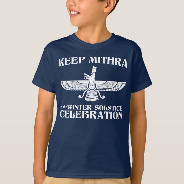 Behalten Sie Mithra in der T-Shirt (Vorderseite)