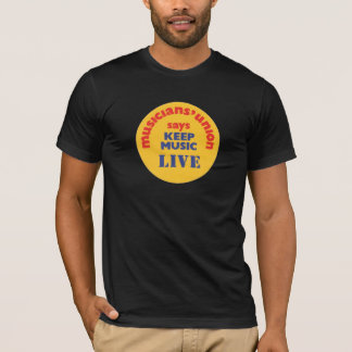 Behalten Sie Musik Live T-Shirt