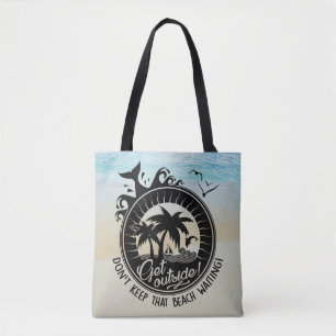 Behalten Sie nicht, dass Strand lustiges Tasche