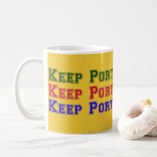 Behalten Sie Portland sonderbar Kaffeetasse