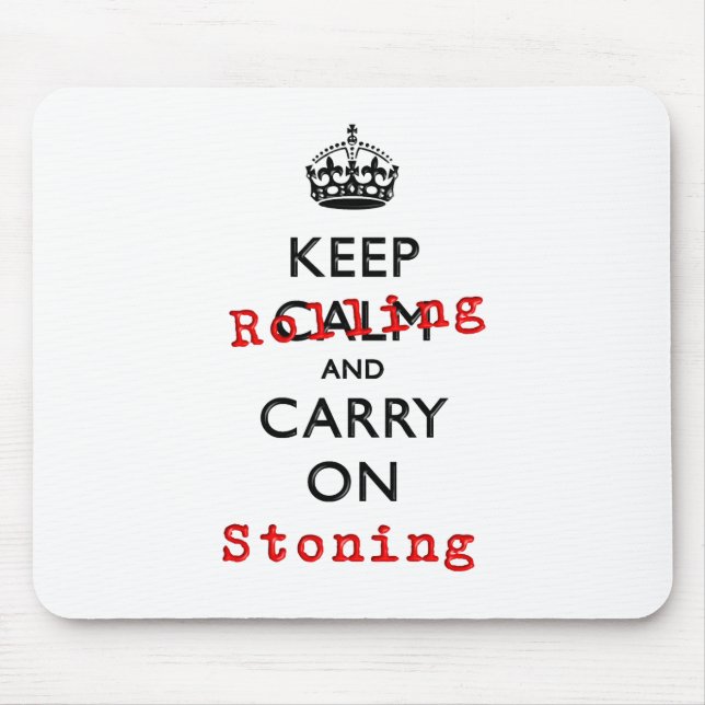 BEHALTEN SIE ROLLEN MOUSEPAD (Vorne)