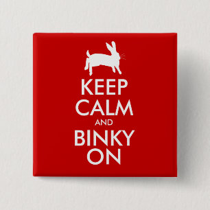 BEHALTEN SIE RUHE BUTTON