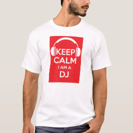 Behalten Sie Ruhe, die ich ein DJ-Geburtstags-T - T-Shirt