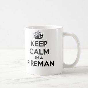 Behalten Sie Ruhe, die ich eine Kaffeetasse
